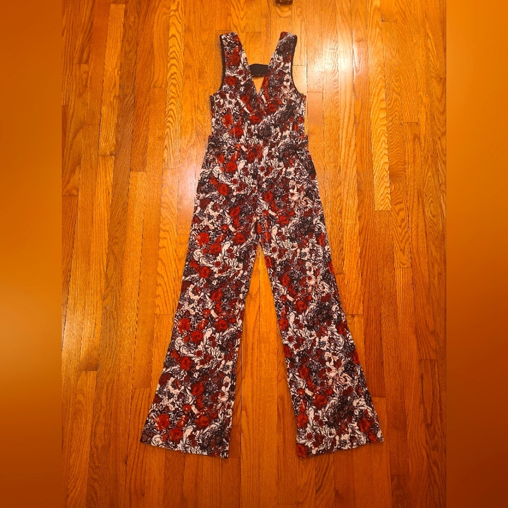 Free People Velvet Overalls